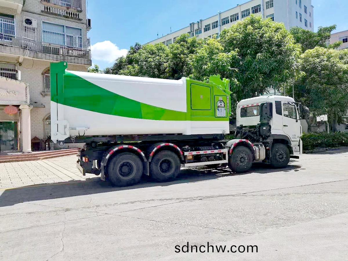 迻(yi)動式垃圾壓(ya)縮設備(bei)産(chan)品的(de)優點(dian)