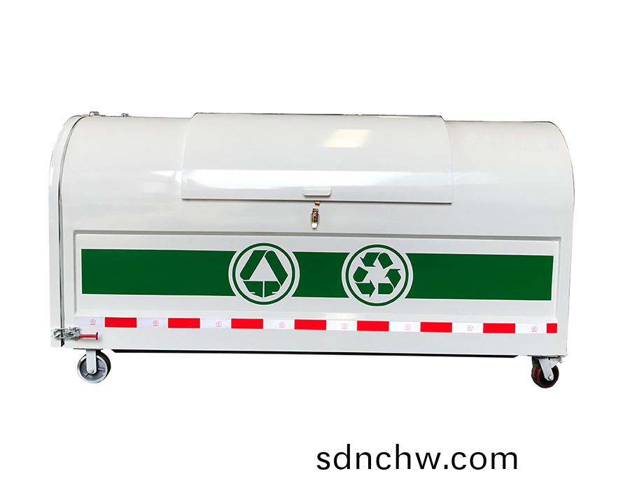 3立方鉤臂式垃圾箱(xiang)