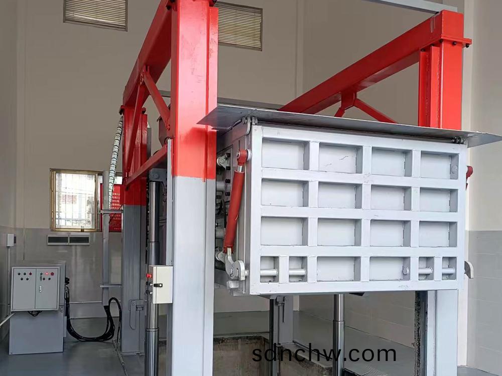 6噸小型水(shui)平式垃(la)圾中轉站