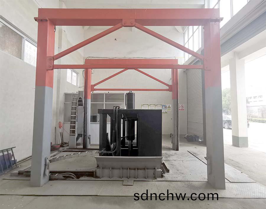 垂直式垃(la)圾(ji)壓縮設(she)備(bei)（雙(shuang)缸 8噸(dun)）