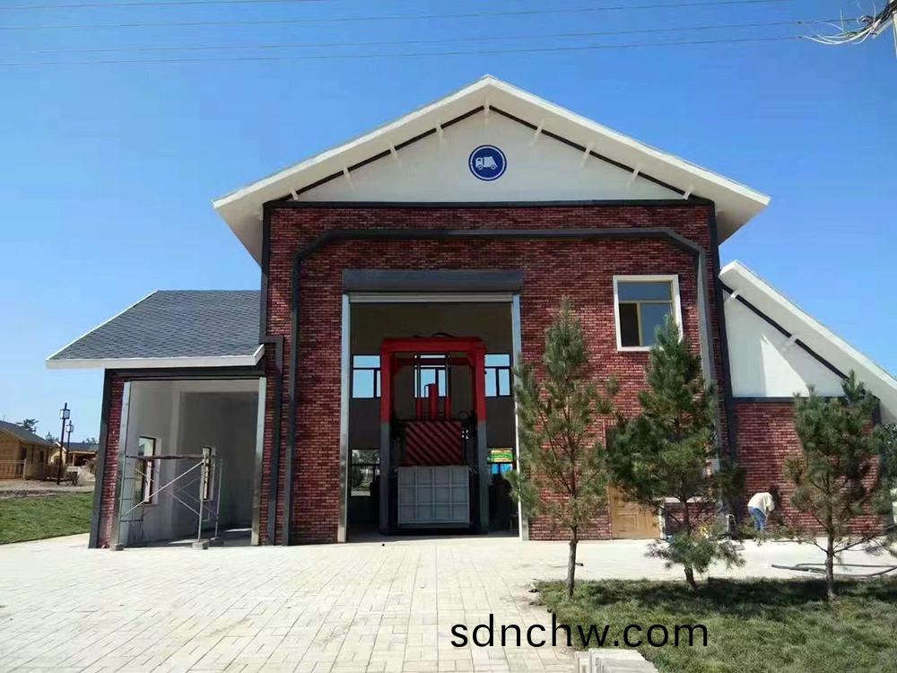 三缸(gang)四(si)柱垂(chui)直式(shi)垃(la)圾(ji)中(zhong)轉(zhuan)站(zhan)